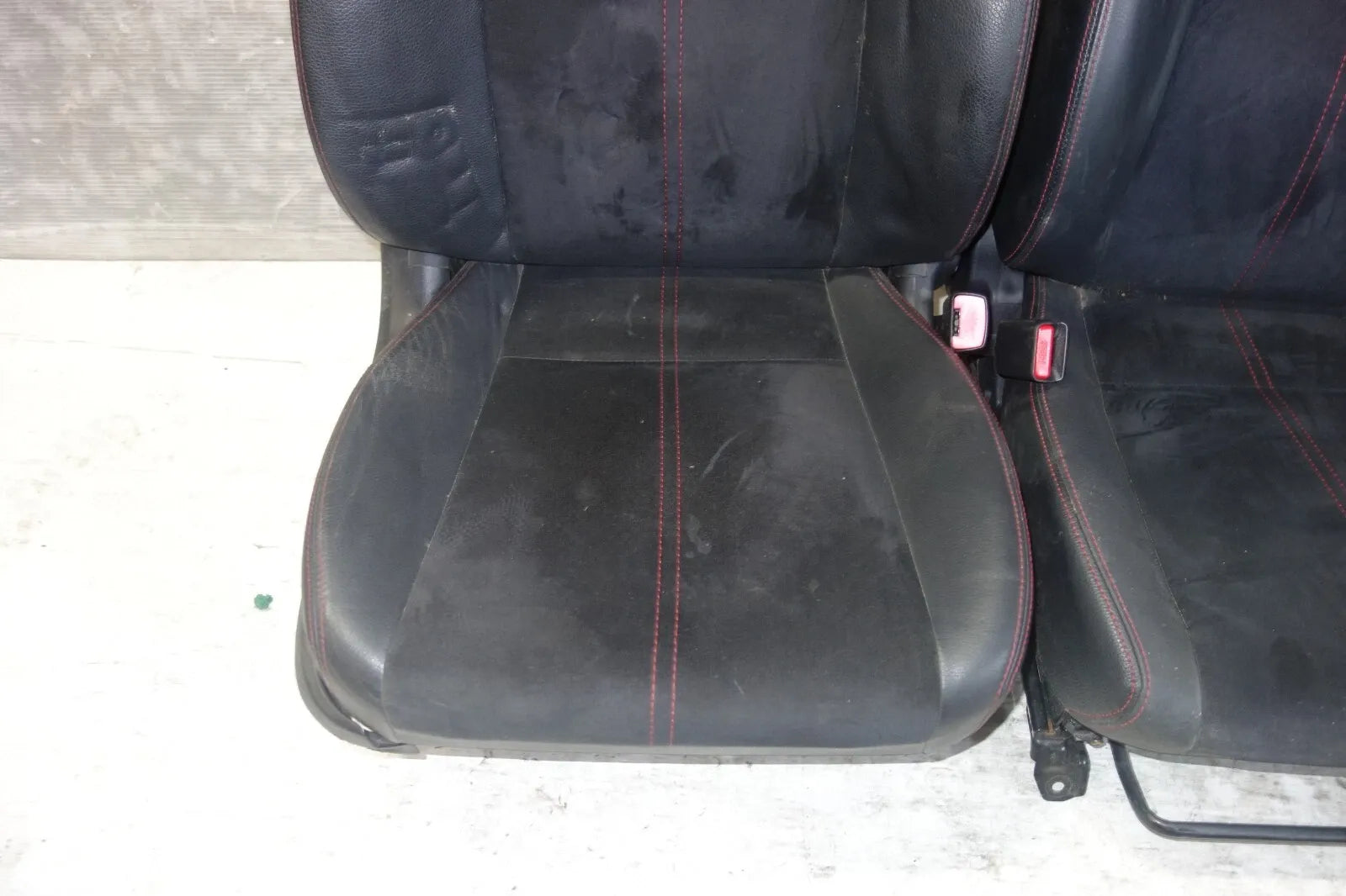 JDM Subaru Impreza WRX STi Front Seats Leather 2008-2014 GRB GRF Left Right #Set 2