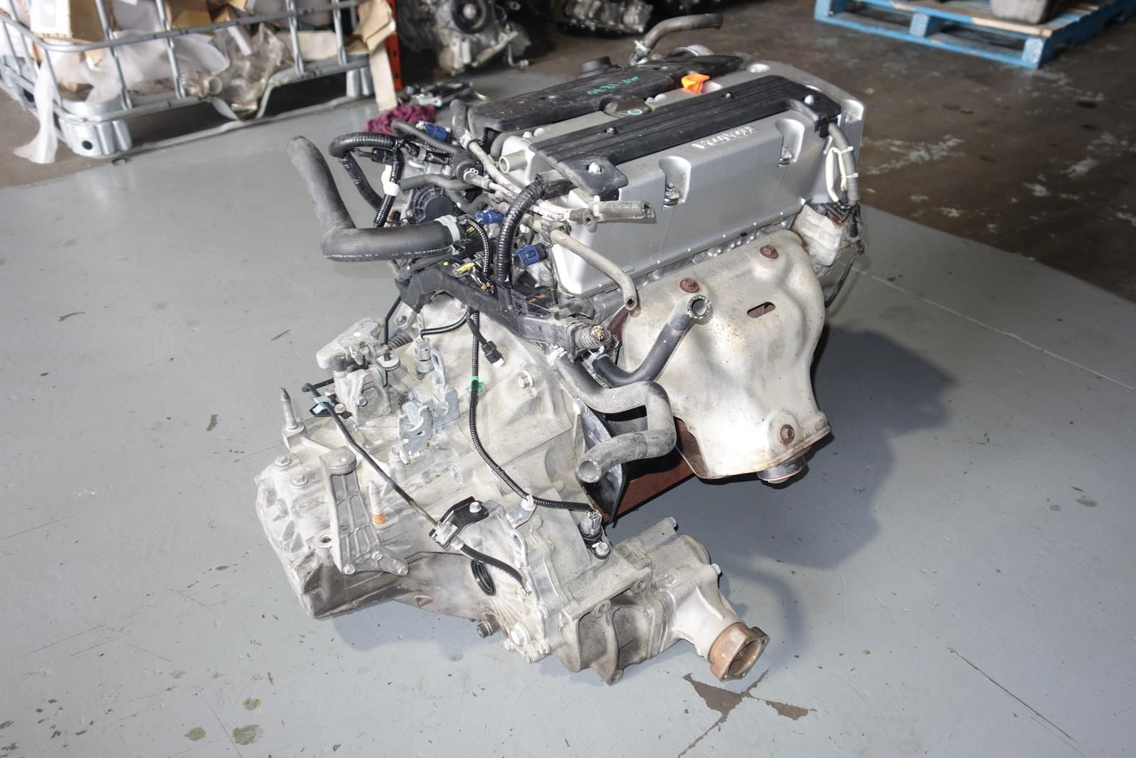 JDM Honda CRV 2.4L DOHC i-Vtec K24A Complete Engine Motor + 4x4 AWD 5speed Manual Transmission 2002-2006 CR-V