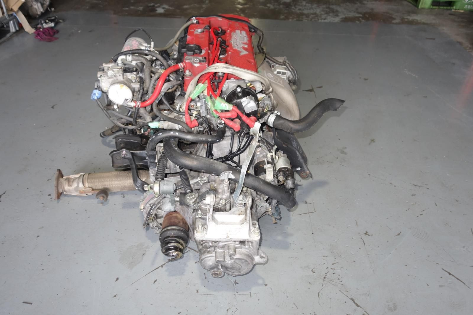 JDM H22A EURO R ACCORD HONDA PRELUDE 2.2L DOHC VTEC ENGINE 5 SPEED MANUAL LSD T2W4 TRANSMISSION