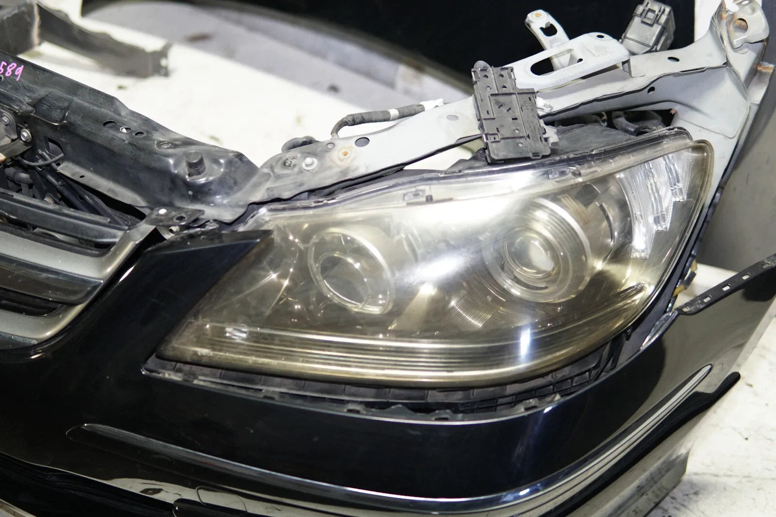 JDM Acura RL Bumper Modulo Lip Headlights Fenders Hood Rebar Grille Fogs 2005-08