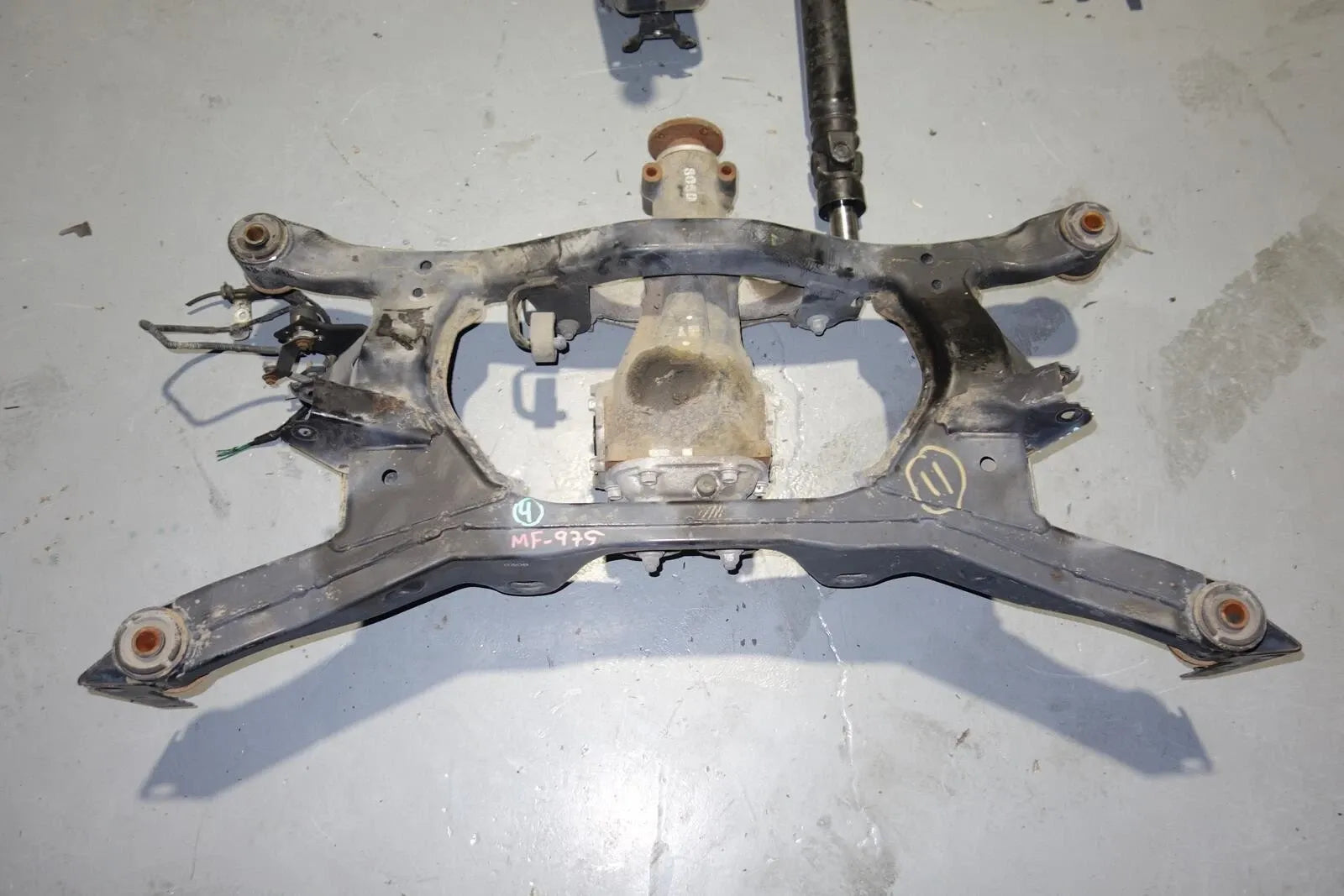 JDM Subaru Legacy Spec-B 6speed Awd Transmission Axles Rear LSD Differential Cradle 2003-2009 TY856WBDAA