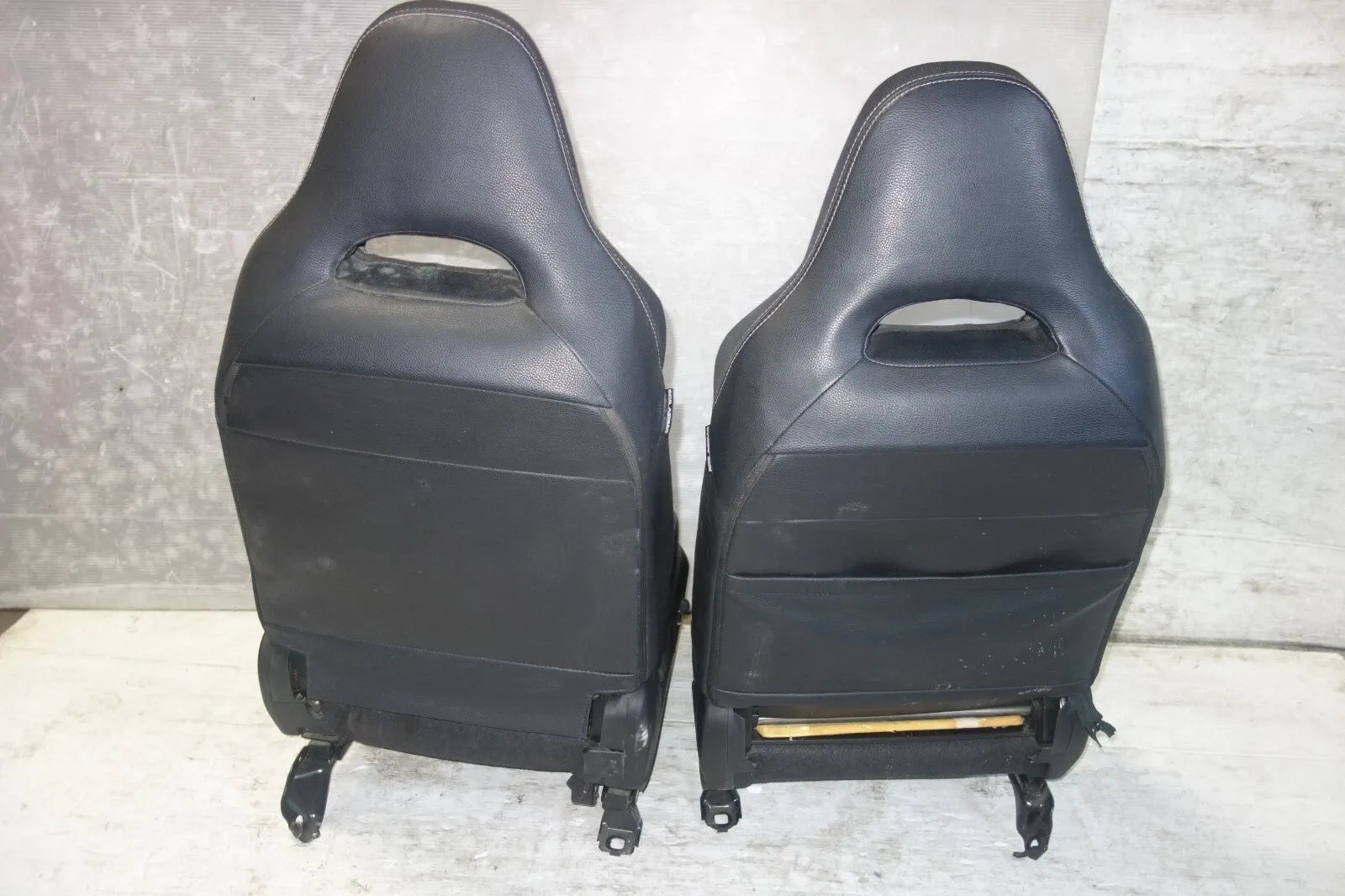 JDM Subaru Impreza WRX STi Front Seats Leather 2008-2014 GRB GRF Left Right #SET 3