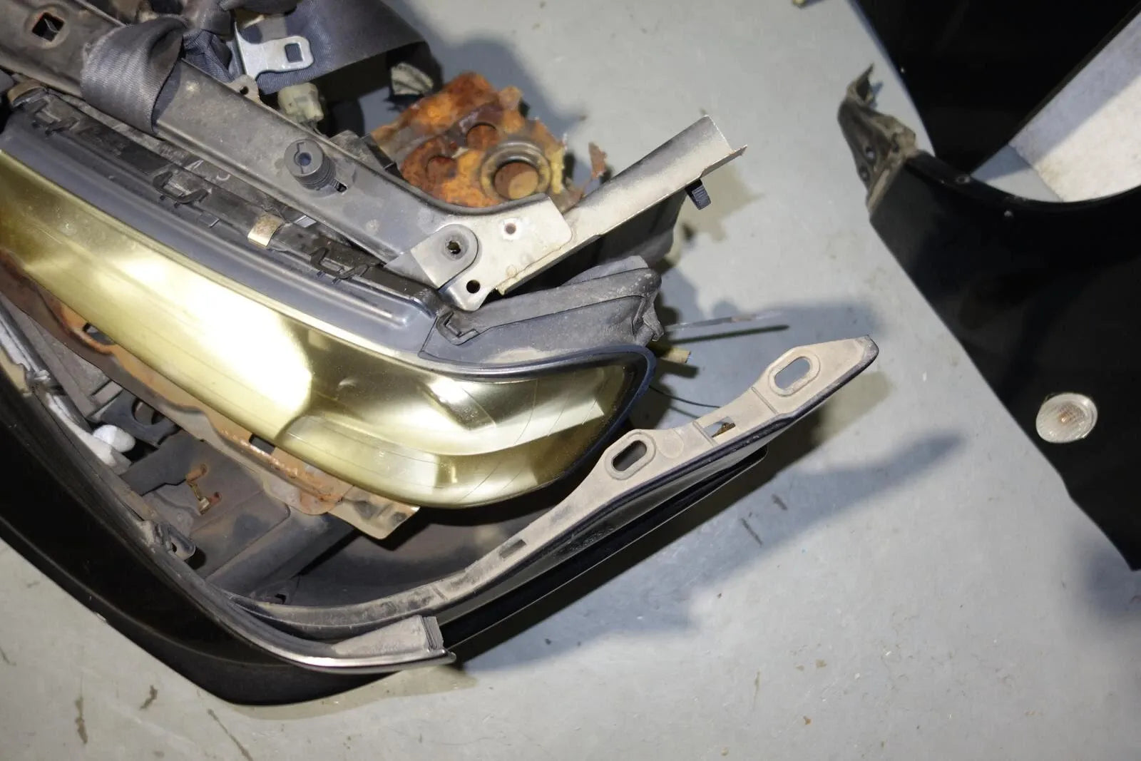 JDM Subaru Forester Cross Sports Bumper Headlights Fenders Hood Fogs 2003-2005