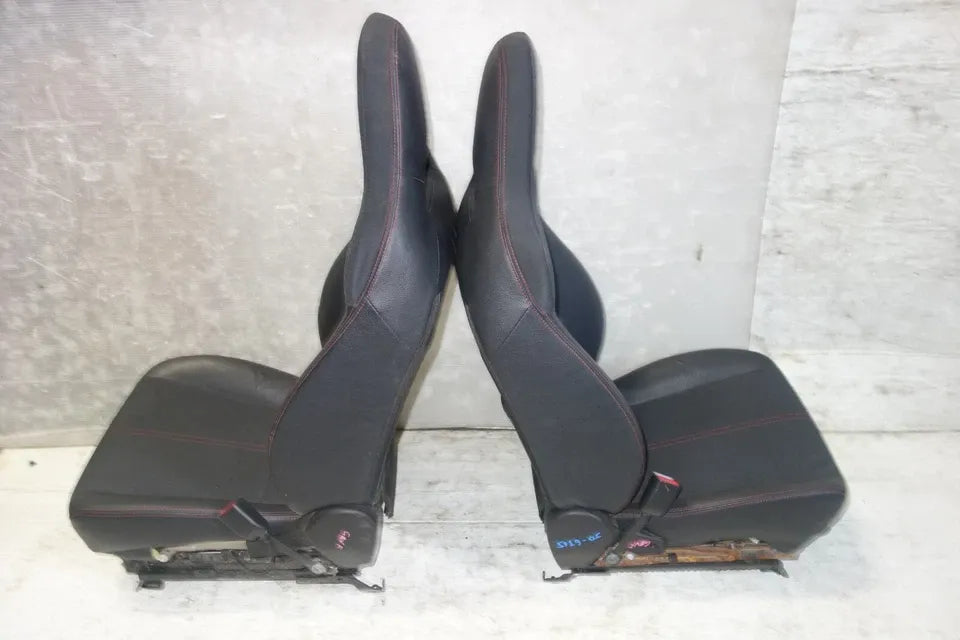 JDM Subaru Impreza WRX STi Seats RED STITCHING 2008-2014 Front Pair Left Right