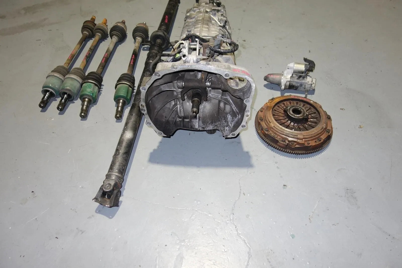 JDM Subaru Legacy Spec-B 6speed Awd Transmission Axles Rear LSD Differential Cradle 2003-2009 TY856WBDAA