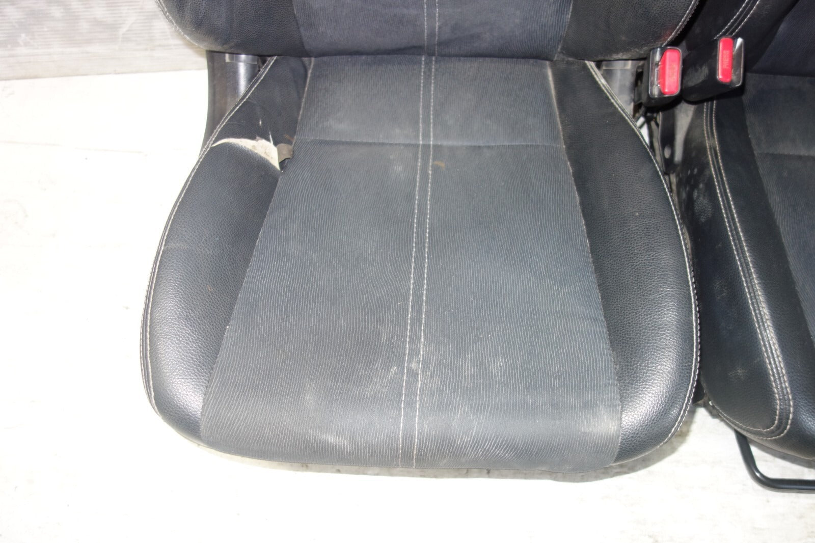 JDM Subaru Impreza WRX STi Front Seats Leather 2008-2014 GRB GRF Left Right #SET 3