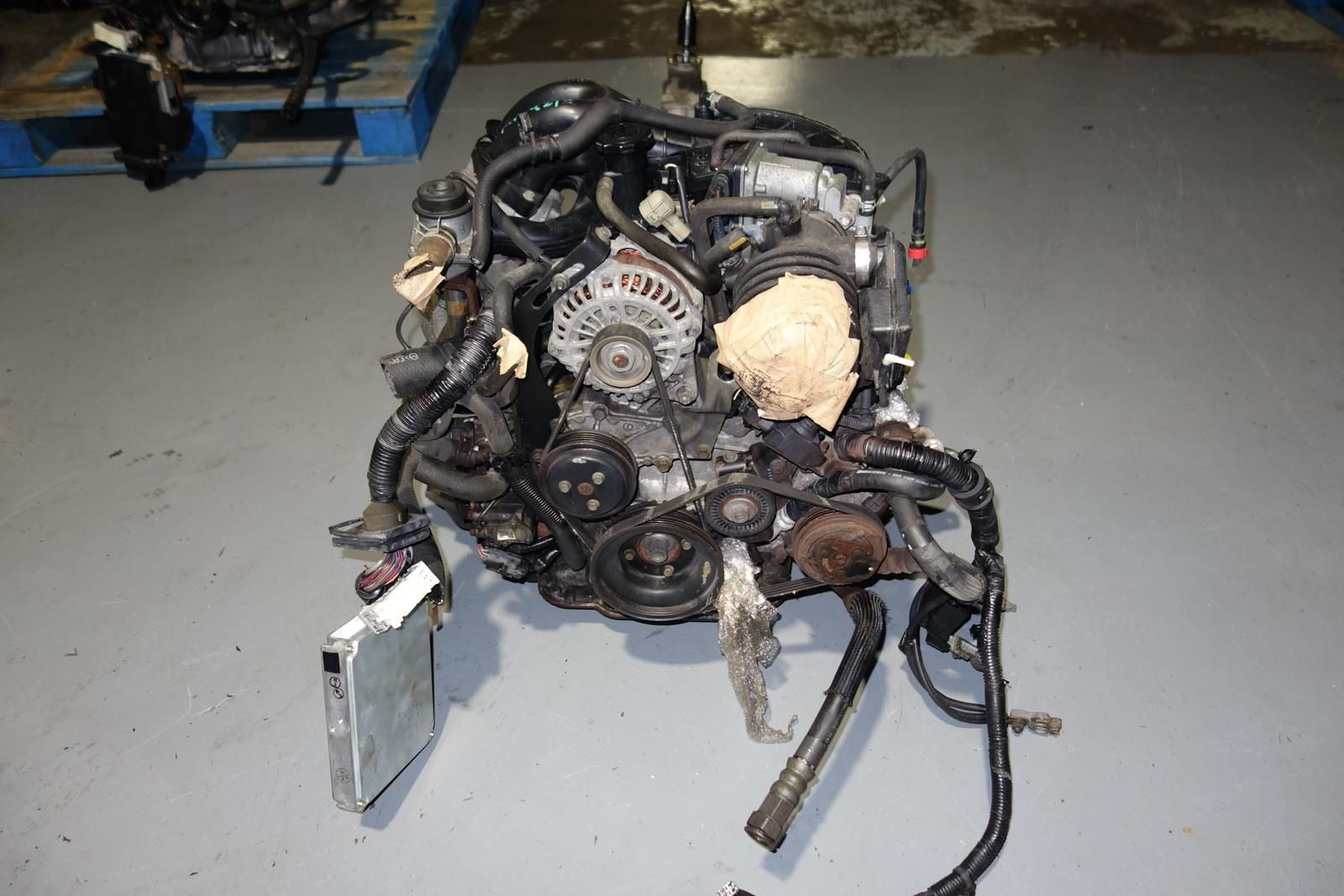 JDM 2004-2008 Mazda RX8 SE3P 1.3L 6 Port 13B Renesis Rotary Engine 6 Speed Transmission