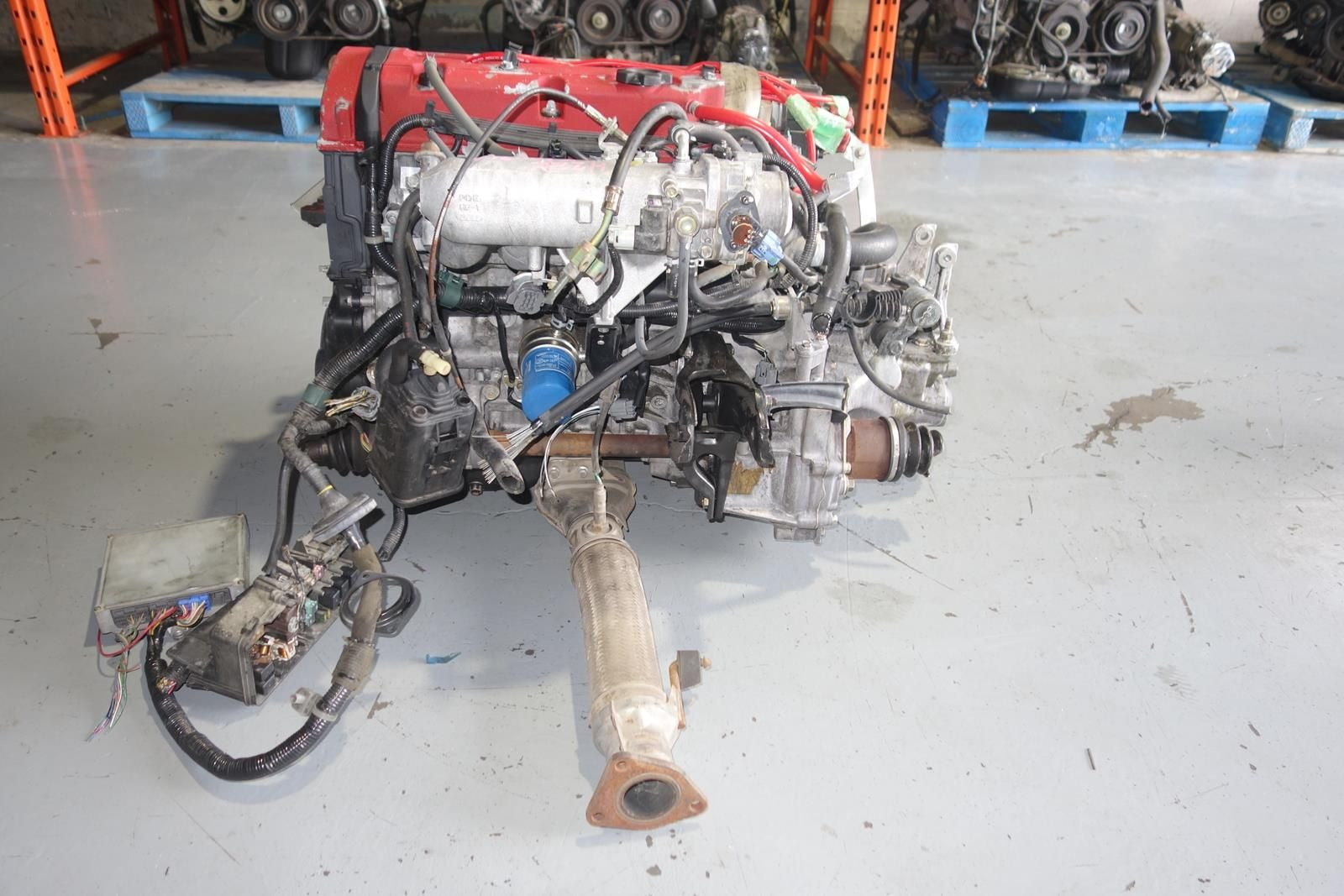 JDM H22A EURO R ACCORD HONDA PRELUDE 2.2L DOHC VTEC ENGINE 5 SPEED MANUAL LSD T2W4 TRANSMISSION