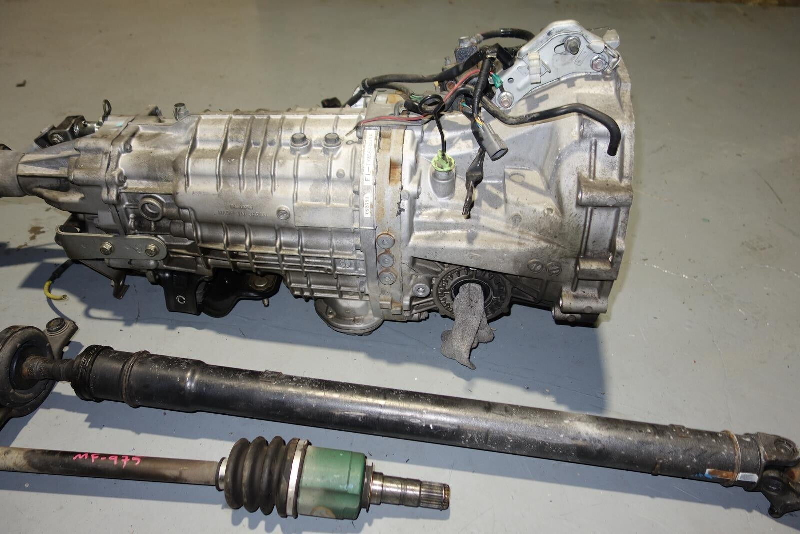 JDM Subaru Legacy Spec-B 6speed Awd Transmission Axles Rear LSD Differential Cradle 2003-2009 TY856WBDAA