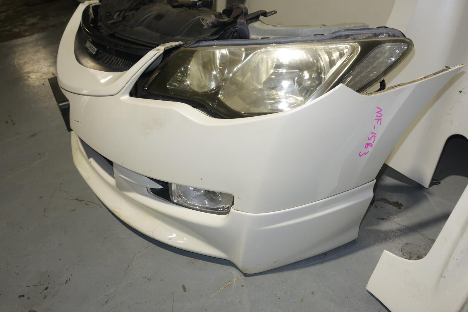 JDM Honda Civic Acura CSX Bumper Lip Headlights Fender Hood Grille 2006-2011 OEM Sideskirts Rear Bumper