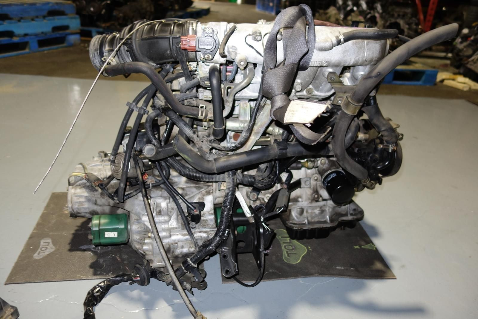 JDM Nissan Pulsar Sentra SR16VE Engine Neo VVL 1.6L VZ-R N1 5speed LSD Tranmission Wire Harness ECU SR16-VE Motor JN15