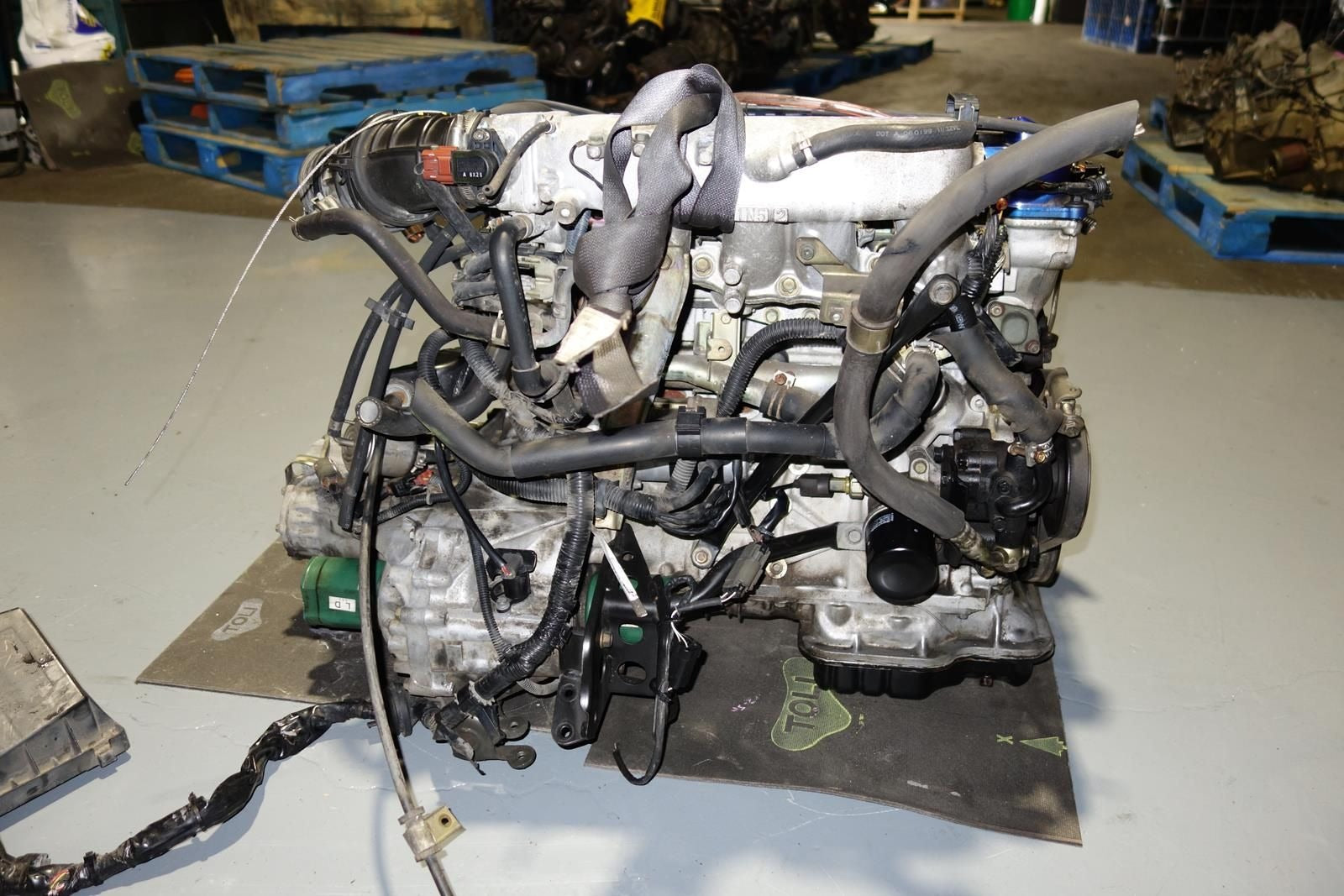 JDM Nissan Pulsar Sentra SR16VE Engine Neo VVL 1.6L VZ-R N1 5speed LSD Tranmission Wire Harness ECU SR16-VE Motor JN15