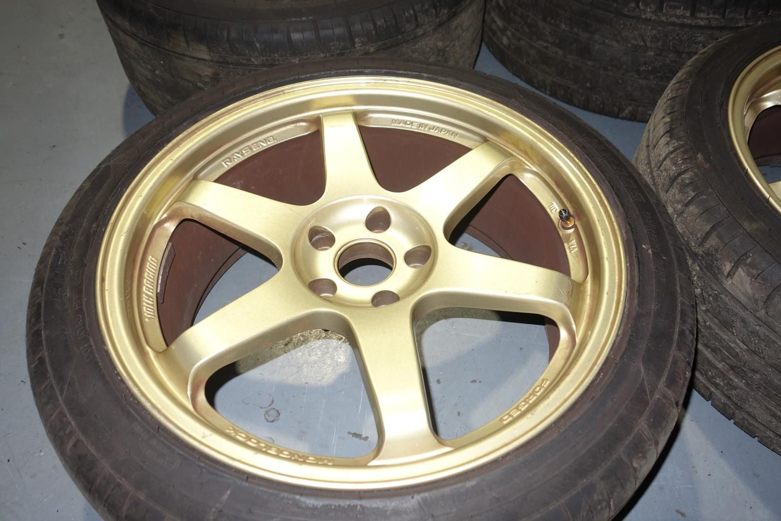 JDM Wheels Rims Mags RAYS VR Volk Racing TE37 19x8.5J / 19x9.5J 5x114.3 +22