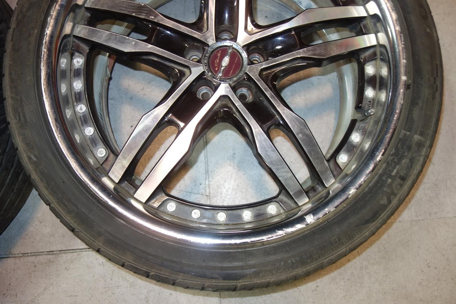 JDM Rims Wheels Tires AME SHALLEN XF-55 WHEELS 5x100 19x8+48