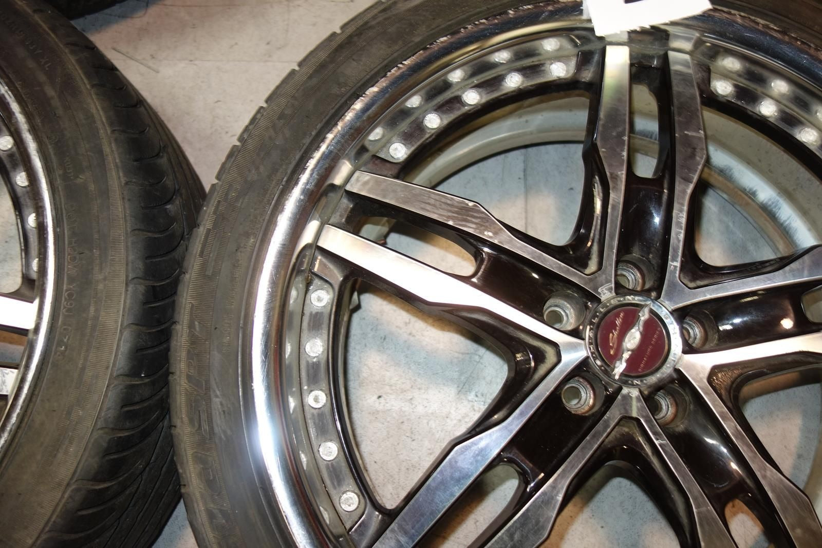 JDM Rims Wheels Tires AME SHALLEN XF-55 WHEELS 5x100 19x8+48