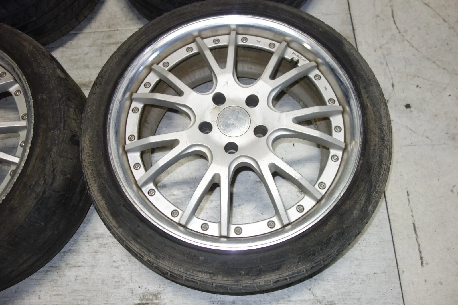 JDM WORK GNOSIS GS4 RIMS WHEELS TIRES 5X120 19X9+45