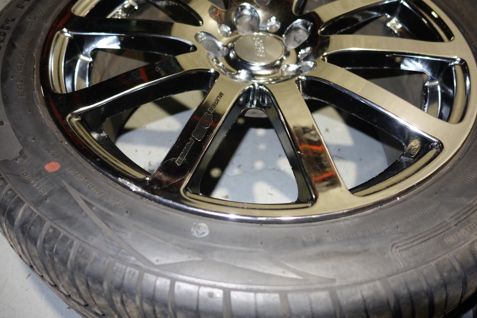 JDM Acura RL Legend Mugen Rims Wheels Tires Mags 18x8 +50 5x120 KB1 OEM Japan