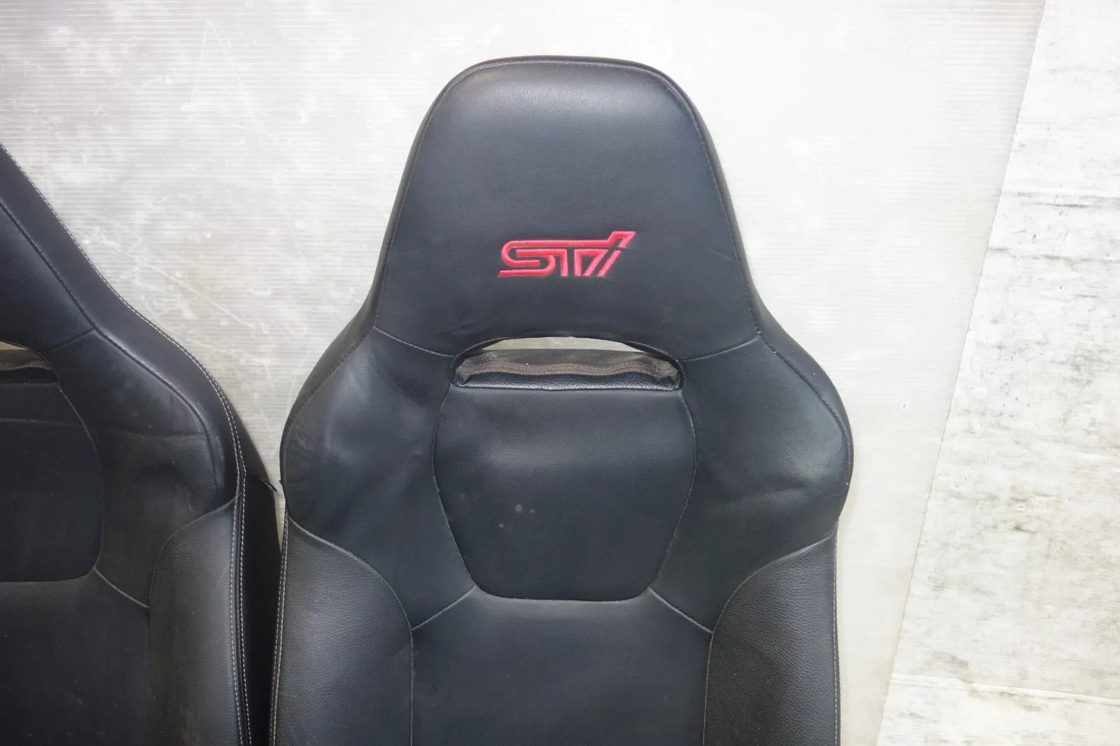 JDM Subaru Impreza WRX STi Front Seats Leather 2008-2014 GRB GRF Left Right