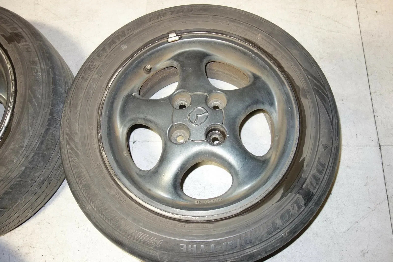 JDM Mazda MX-5 Miata Rims Wheels Tires Roadster Genuine NB NB8C 14x6 +40 4x100