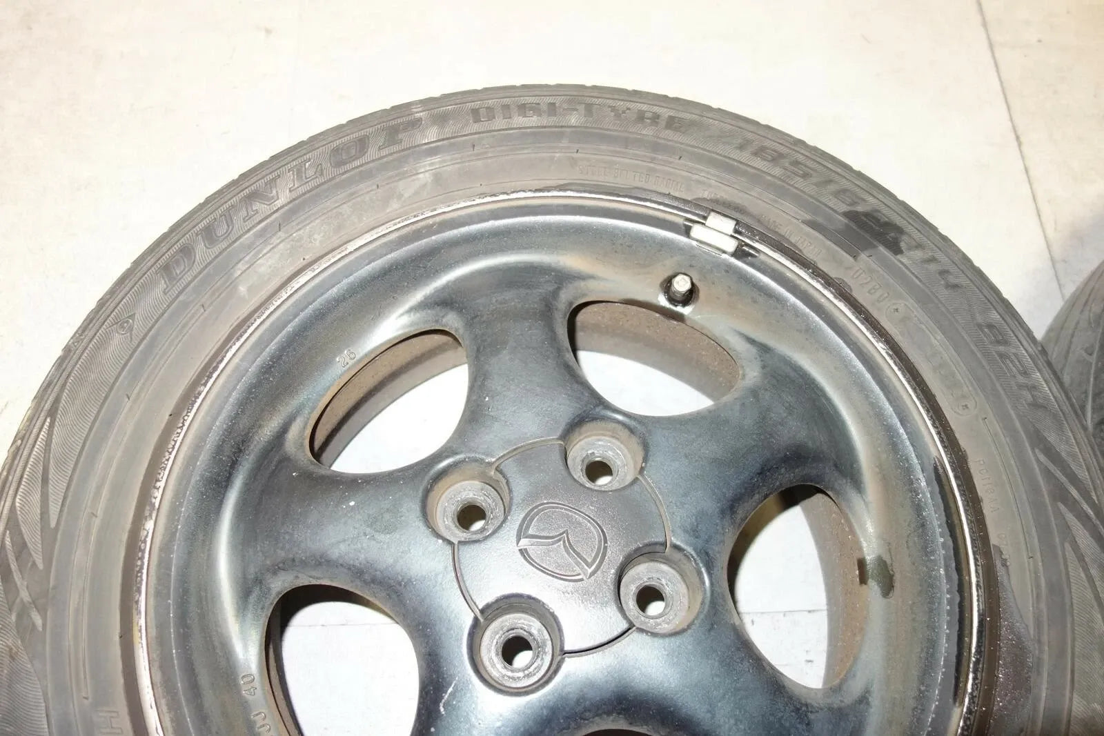 JDM Mazda MX-5 Miata Rims Wheels Tires Roadster Genuine NB NB8C 14x6 +40 4x100