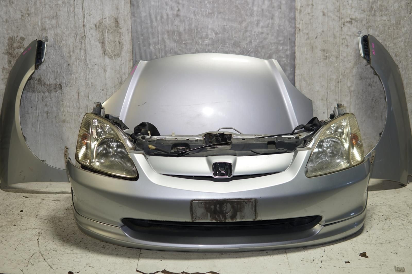 JDM Honda Civic Type R EP3 Front Nose Cut / Front Clip – Bumper, Hood, Lights, Fenders 2001–2005