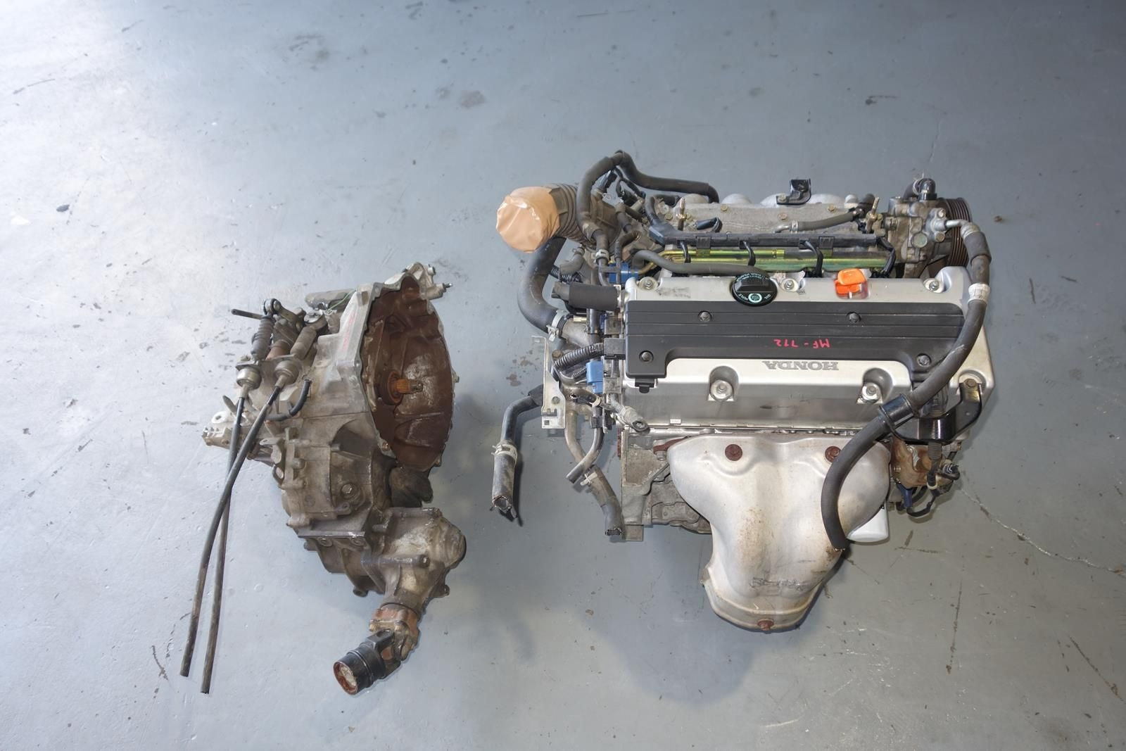 JDM Acura TSX K24A K24A2 2.4L DOHC i-VTEC Engine / Motor + 6speed AWD Transmission Swap 3-Lobes RBB-1 RBB-2 RBB-3 RBB-4 Head True VTEC 2004-2008 Honda