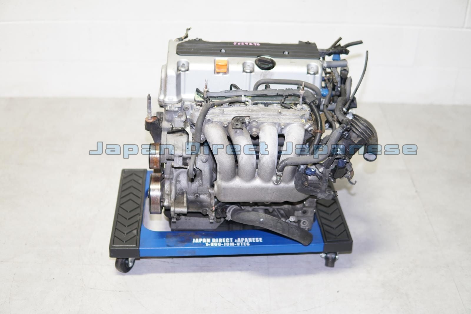 JDM Honda Accord 2.4L 4CYL DOHC Vtec K24A Complete Engine Motor ONLY 2003-2007