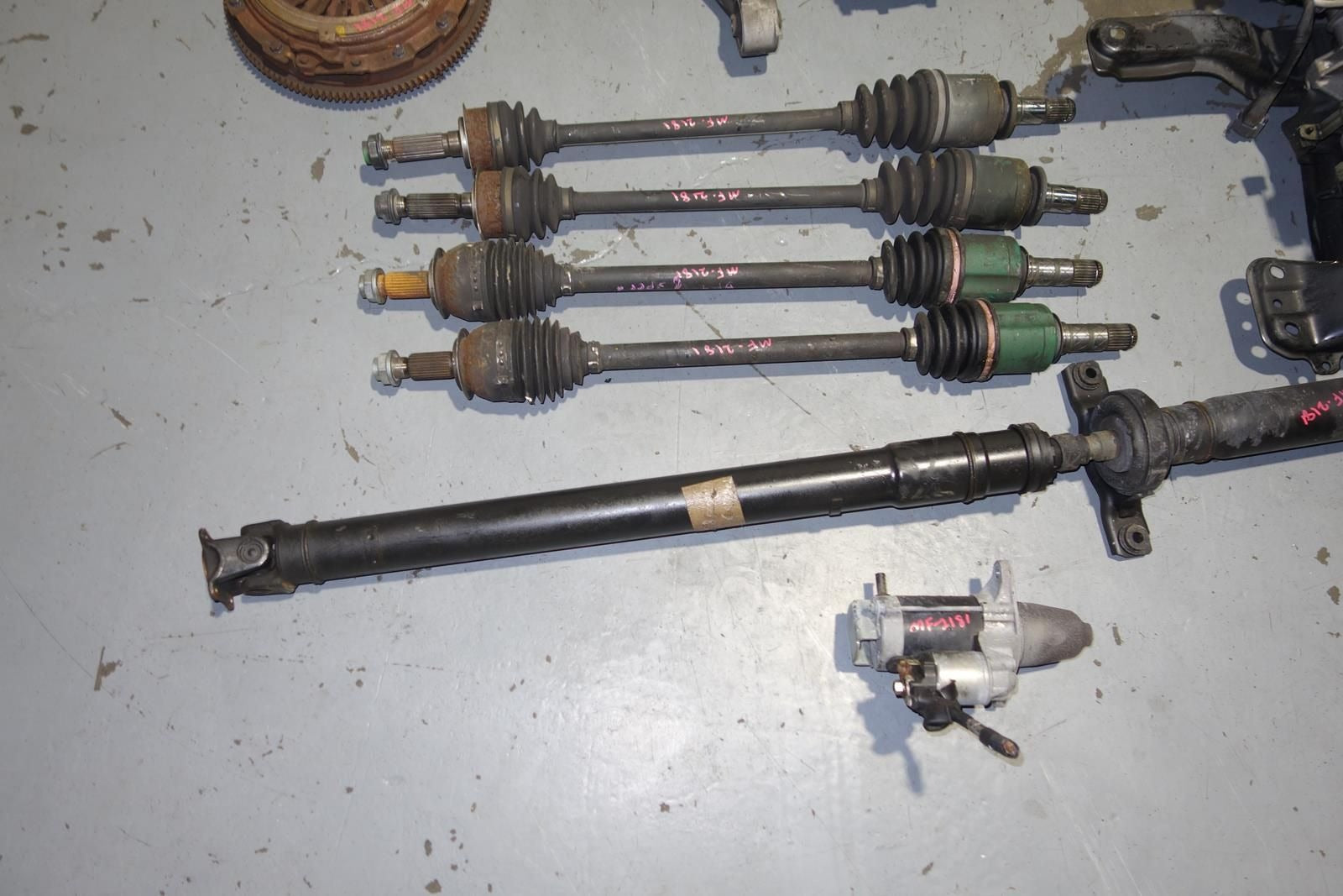 JDM Subaru Legacy S402 6speed Awd Transmission Axles Rear LSD Differential 2003-2009 TY856WLFAA Spec-B