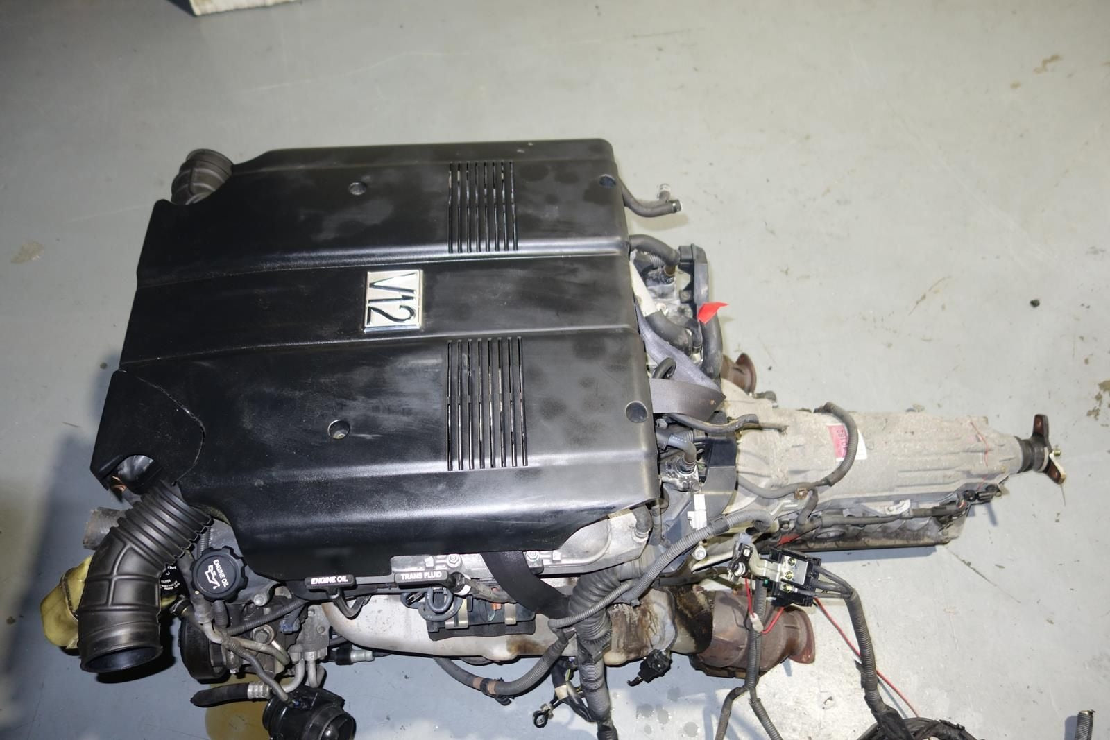 JDM Toyota Century 1GZ-FE V12 VVT-i 5.0L Engine Supra Mk4 1GZFE VVTi 1GZ JZA80 2jz Swap Engine Aristo FRS BRZ JZS147 IS300 Project