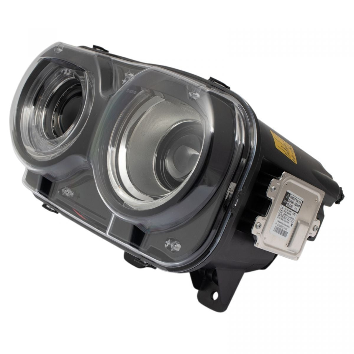 DODGE CHALLENGER 2011-2023 — HID HEADLIGHT ASSY LH; W/O AIR INTAKE; 2015-2023 (68174067AF)