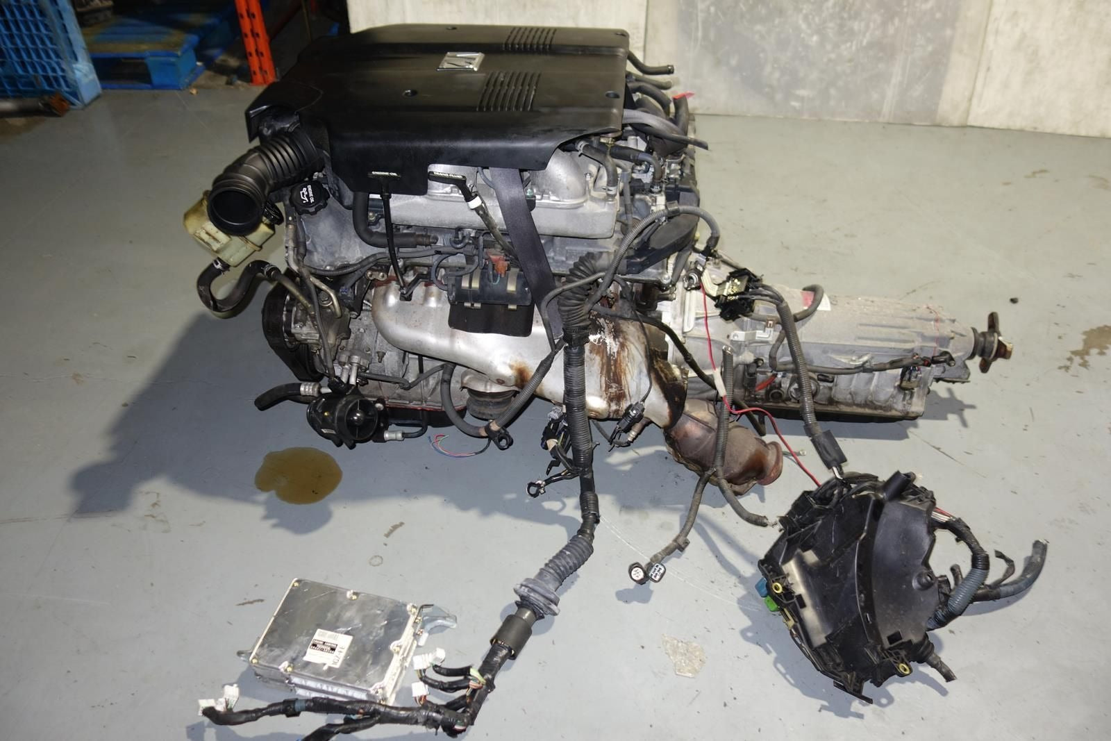 JDM Toyota Century 1GZ-FE V12 VVT-i 5.0L Engine Supra Mk4 1GZFE VVTi 1GZ JZA80 2jz Swap Engine Aristo FRS BRZ JZS147 IS300 Project