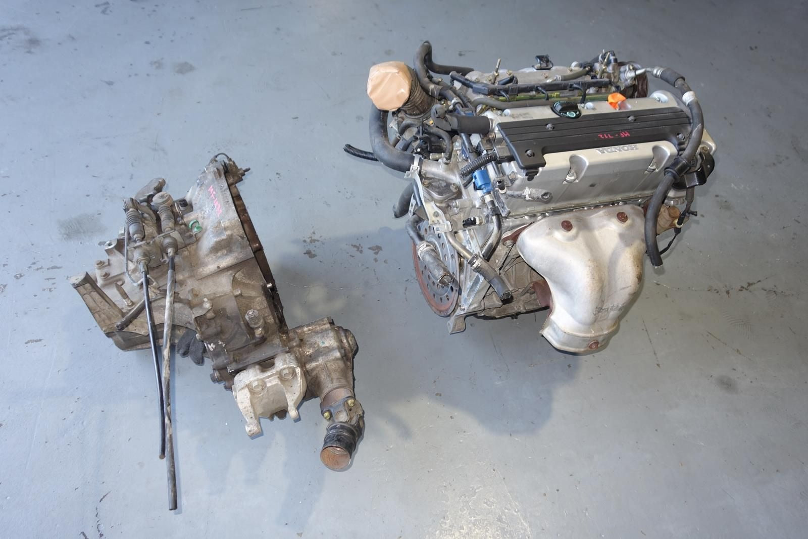 JDM Acura TSX K24A K24A2 2.4L DOHC i-VTEC Engine / Motor + 5speed AWD Transmission Swap 3-Lobes RBB-1 RBB-2 RBB-3 RBB-4 Head True VTEC 2004-2008 Honda