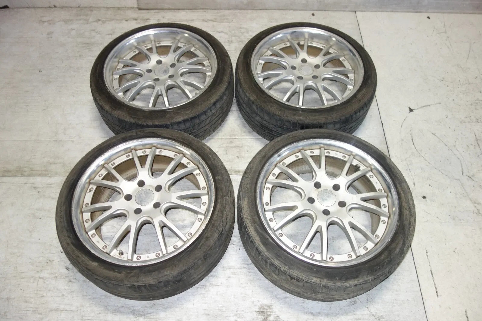 JDM WORK GNOSIS GS4 RIMS WHEELS TIRES 5X120 19X9+45