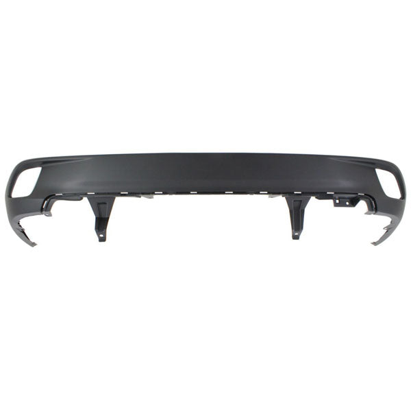 TOYOTA HIGHLANDER 2014-2019 — REAR BUMPER LOWER; TEXTURE-BLACK ; HIGHLANDER/HYB 14-19 ( FITS 17-19 W/O CHROME TRIM AROUND LAMPS )