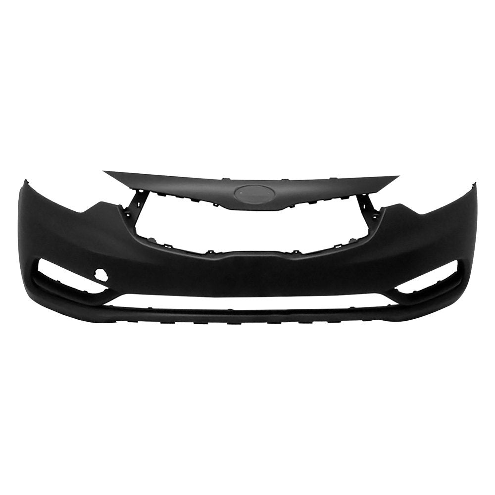 KIA FORTE 2014-2016 — FRONT BUMPER PRIMED; W/O SENSORS; FORTE/EX HBACK 2014-2016 CAPA