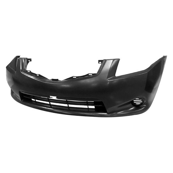 NISSAN SENTRA 2007-2012 — FRONT BUMPER PRIMED; W/O FOG LAMP HOLES; FOR BASE/S MODEL; SENTRA 2010-2012