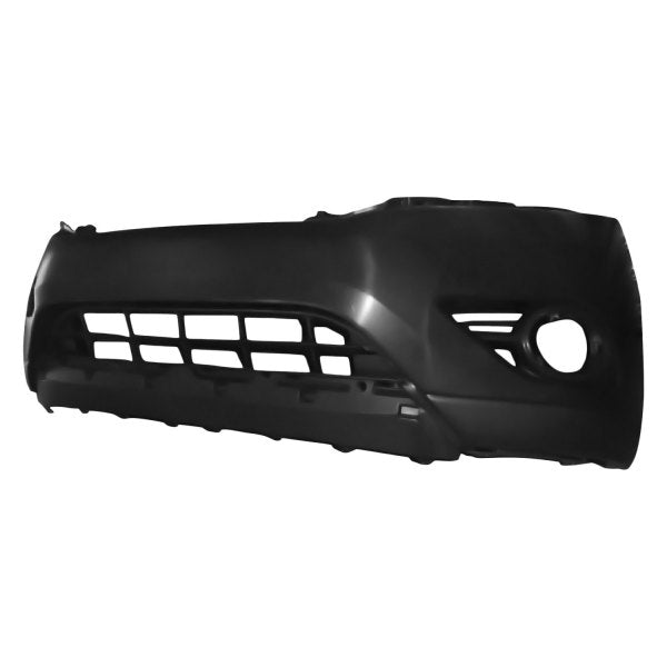 NISSAN PATHFINDER 2013-2016 — FRONT BUMPER; UPPER PRIMED LOWER TEXT; 2013-2016 CAPA