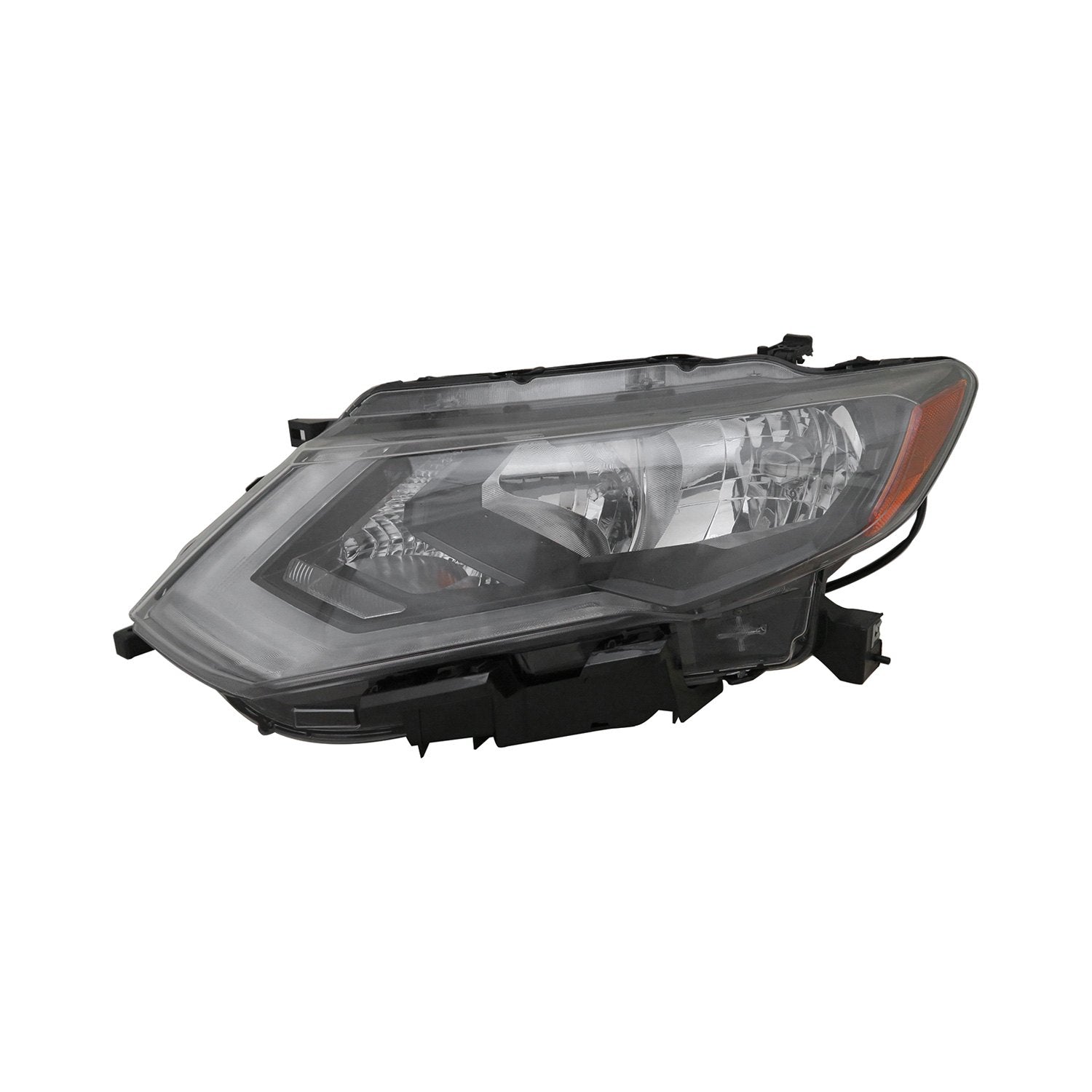 NISSAN ROGUE 2014-2020 — HALOGEN HEADLIGHT LH; W/ LED DRL; 2017-2020/HYB 2017-2019 ( EXC 18-20 JAPAN BUILT)