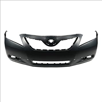 TOYOTA CAMRY 2007-2011 — FRONT BUMPER PRIMED; USA BUILT; W/ SPOILER; W/O JACK; FOR SE; CAMRY 07-09 CAPA
