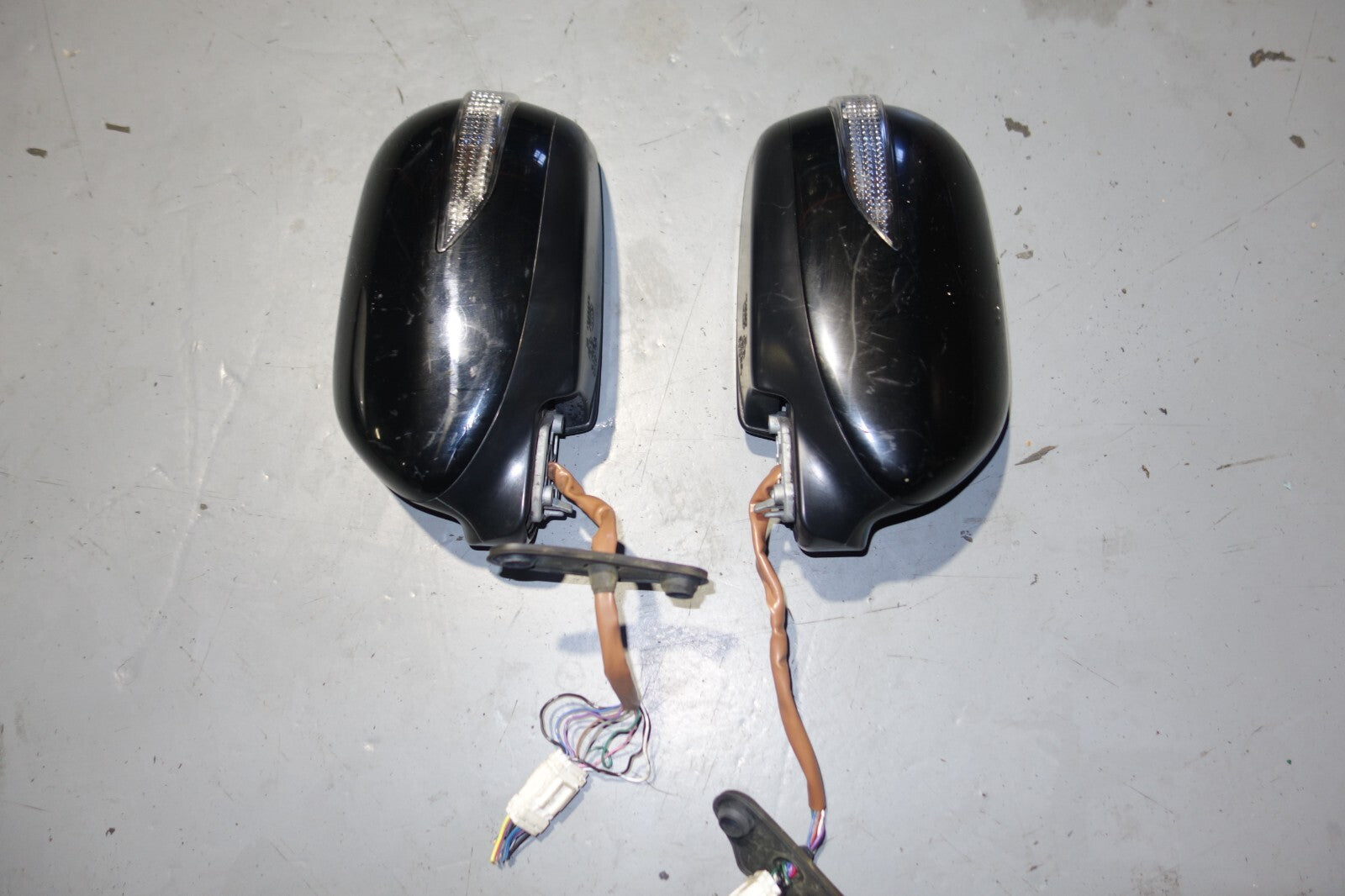 JDM SUBARU IMPREZA WRX STi GRB OEM POWER FOLDING MIRRORS AUTO FLIP 08-14