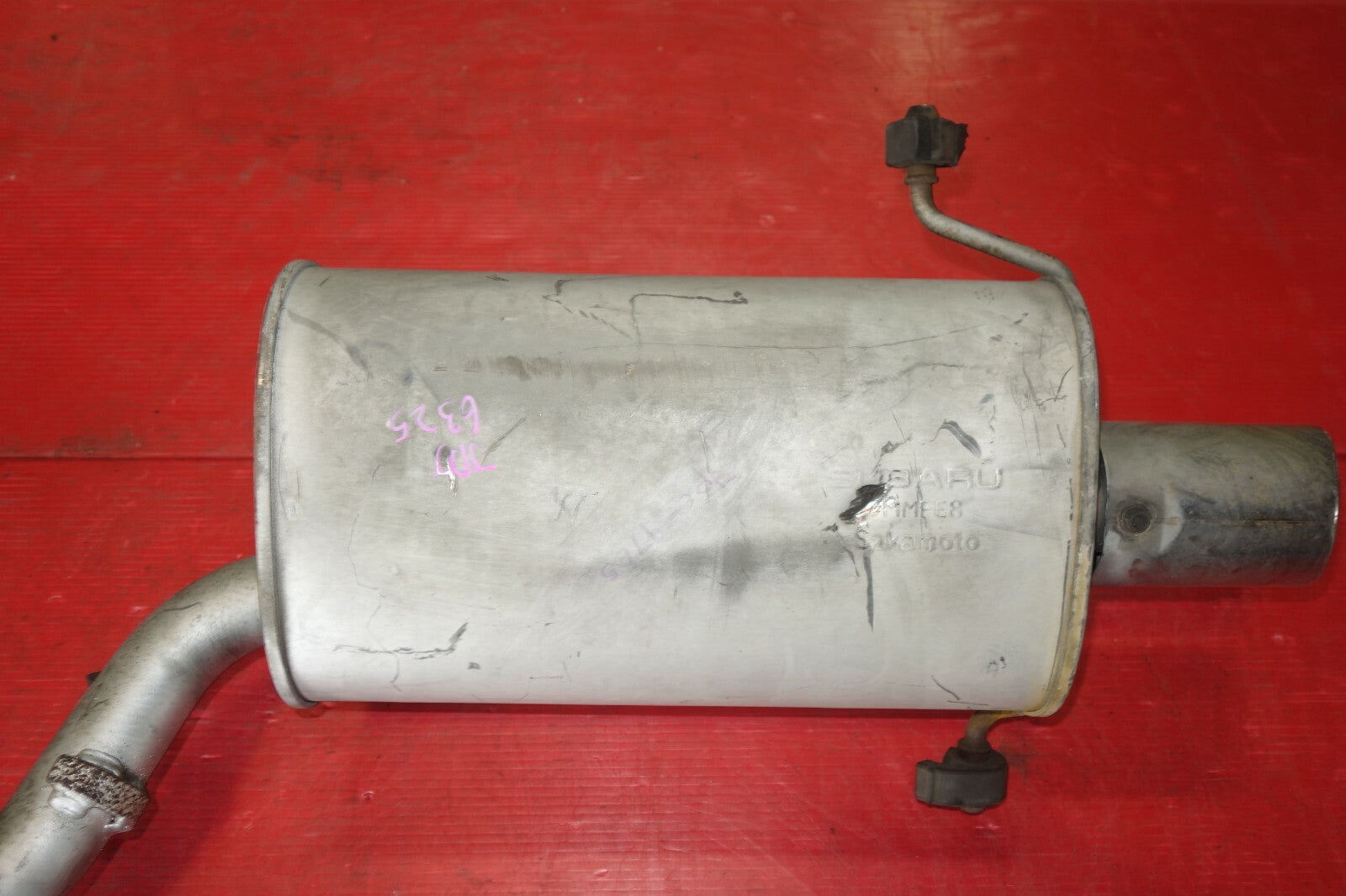 JDM Subaru IMPREZA OEM Exhaust Muffler 2002-2007 MMFE8 #6325