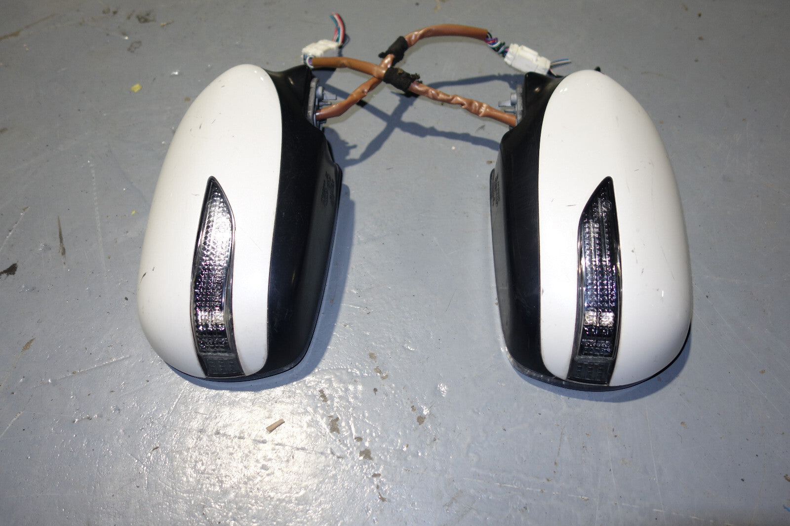 JDM Subaru Impreza WRX STi Mirrors GRB Power Folding Mirrors 2008-2014 OEM