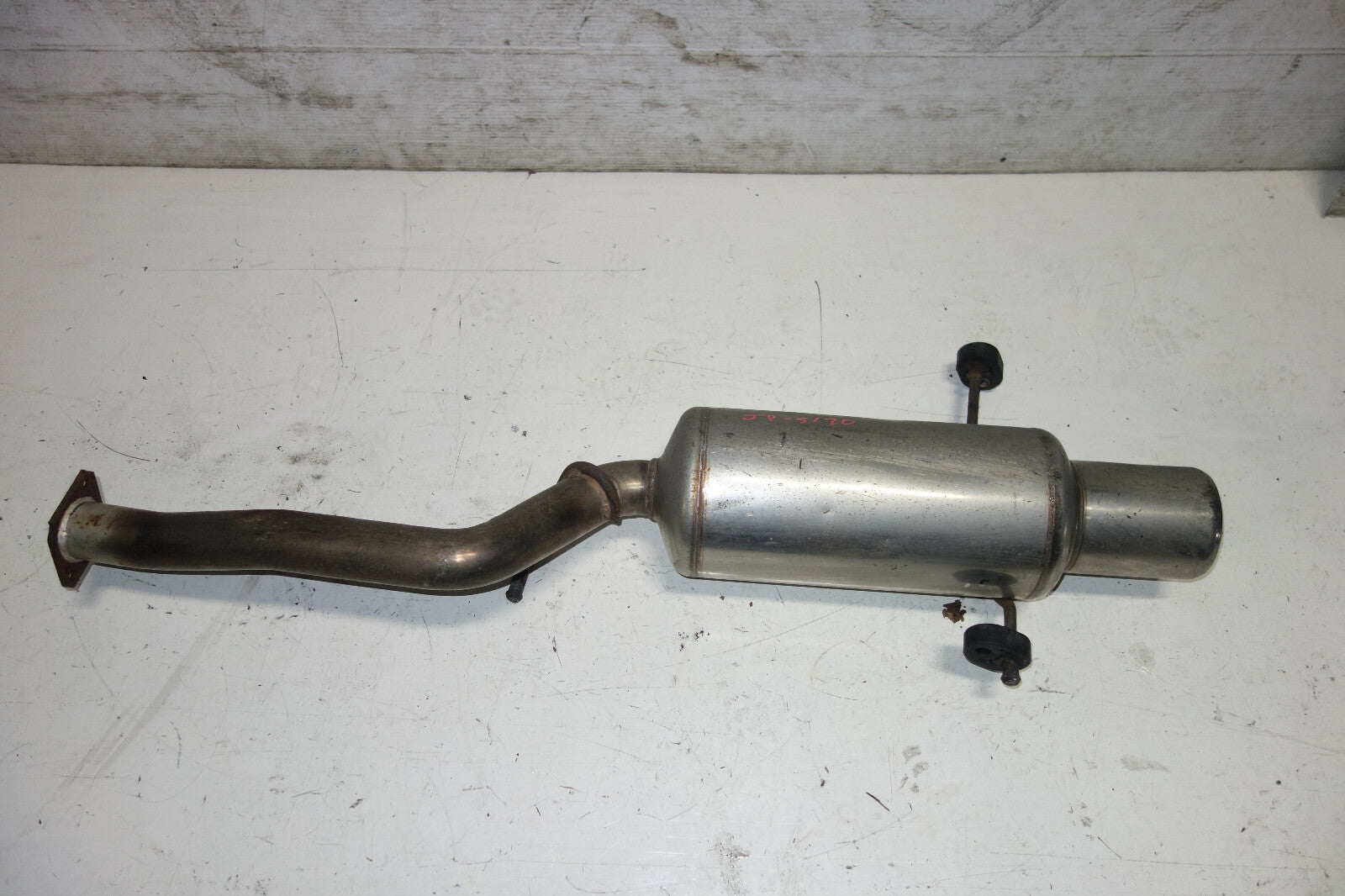 JDM Subaru Impreza WRX STi GENOME Exhaust Muffler Rare GDA GDB