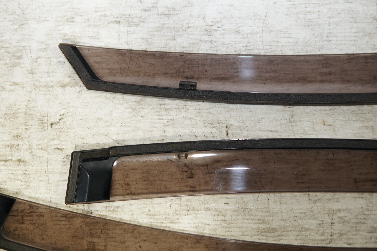 JDM TOYOTA PRIUS OEM WINDOW VISOR RAIN GUARDS ZVW30 2010-2015 MF-388