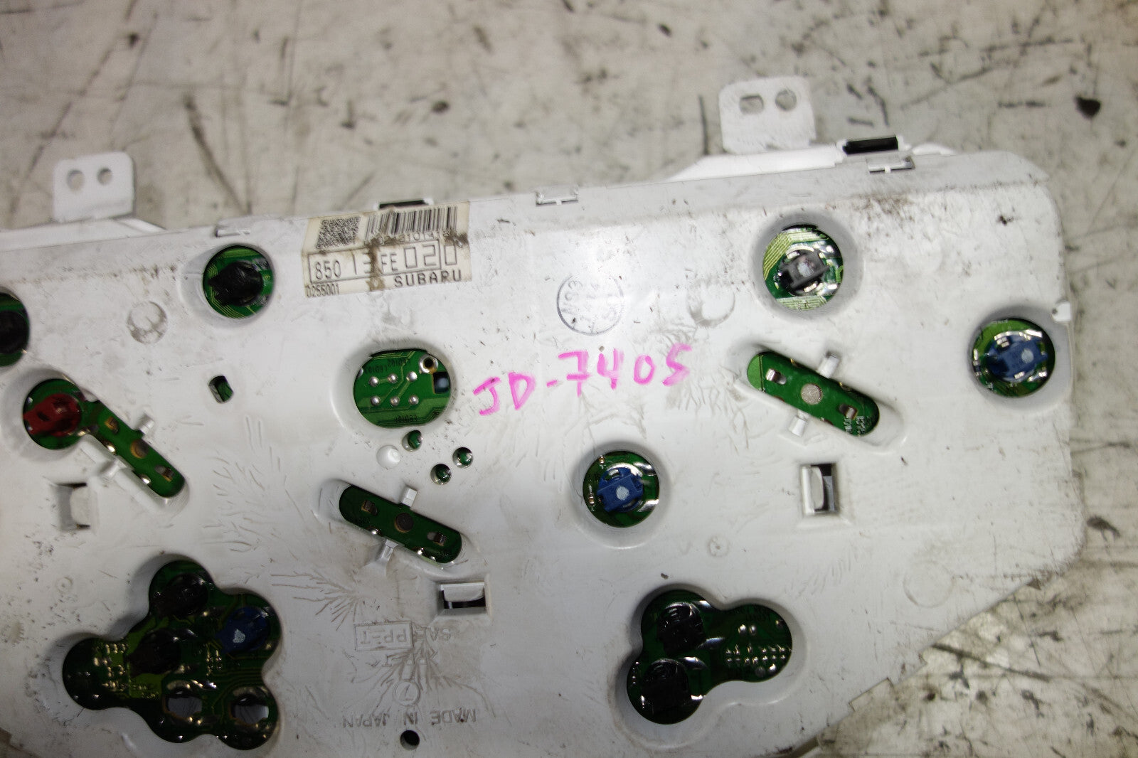 JDM Subaru Impreza WRX Gauge Cluster Manual M/T 5speed Speedometer 2004-2005 V8