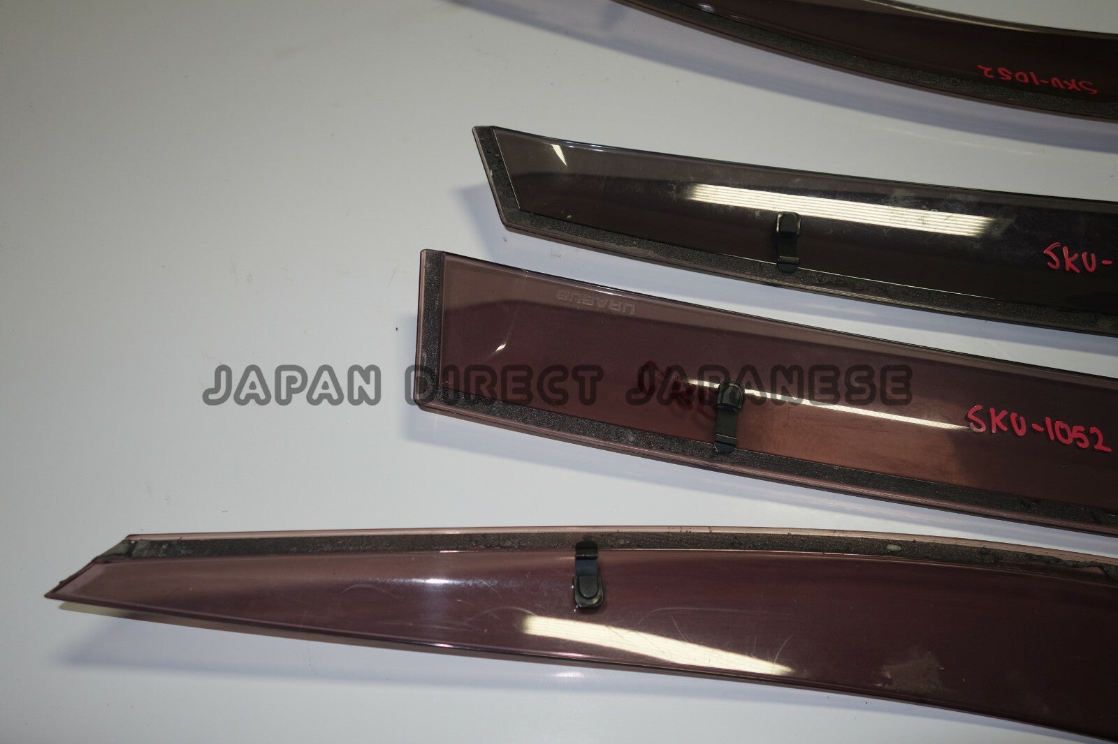 Subaru Impreza STi Hatch Window Visors Rain Guards JDM Rare GRB 2008-2014