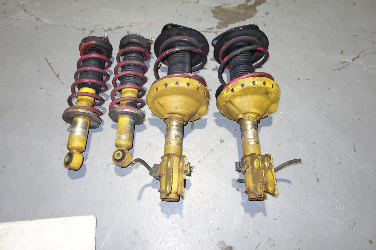 JDM Subaru Legacy STi S402 BILSTEIN Shocks Struts Coil Springs 2005-2009 BP5 BP9