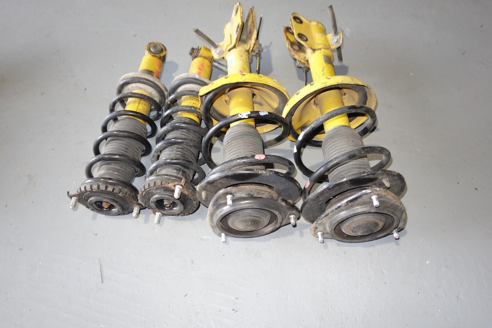 JDM Subaru Legacy Bilstein Yellow Shocks Struts Springs 2005-2009 MF-814