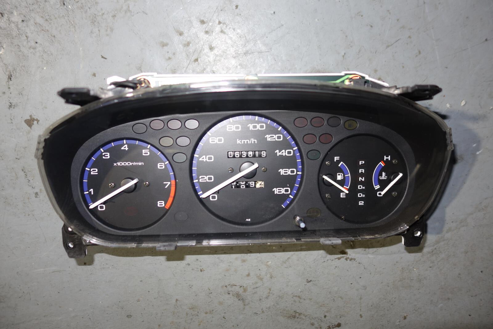 JDM 1996-2000 HONDA DOMANI ACURA 1.6 EL GAUGE CLUSTER AUTOMATIC SPEEDOMETER