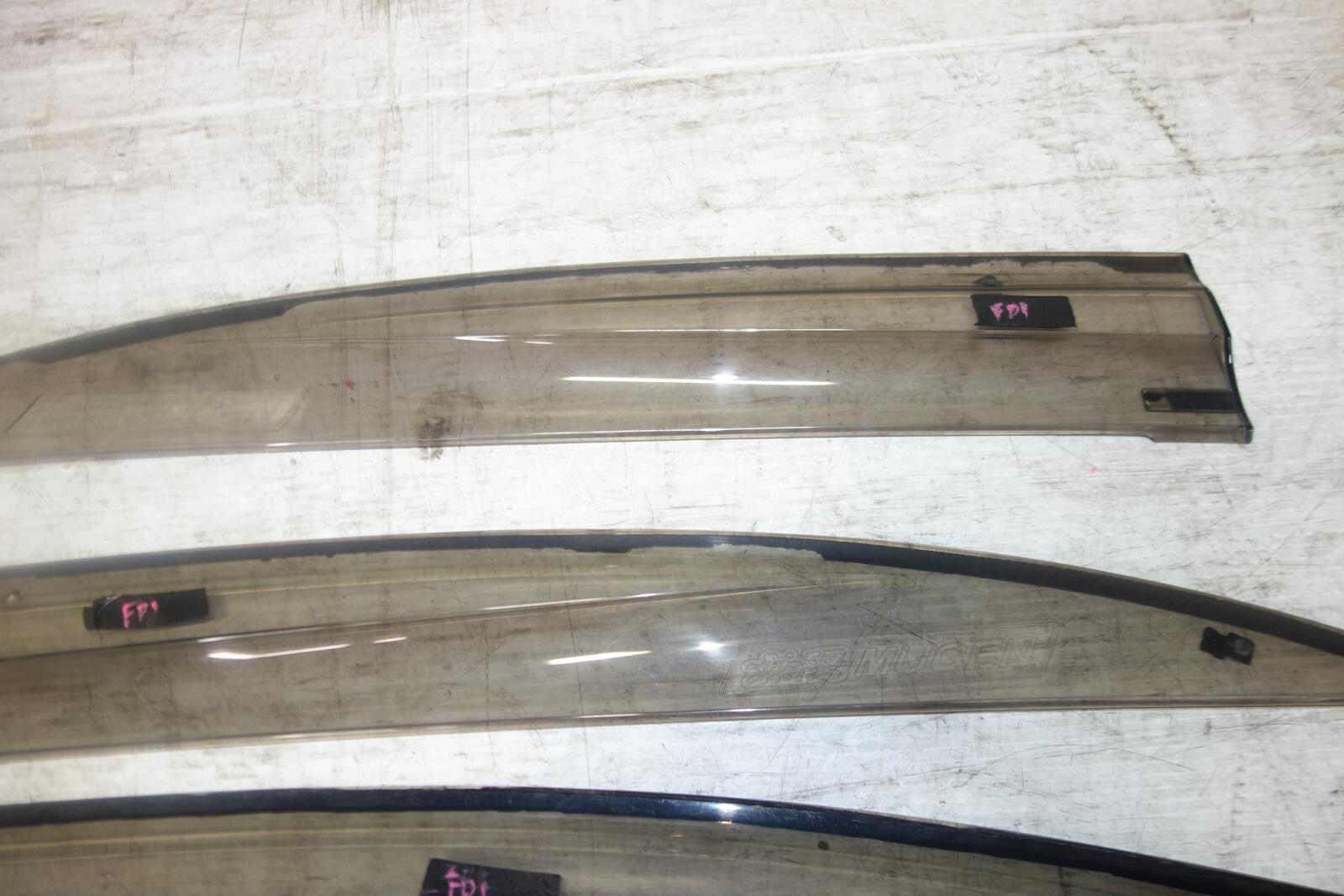 JDM Acura CSX /Civic 4-door FD2 Window Visors Rain Guards Mugen OEM 2006-2011